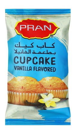 Pran Vanilla Cupcake (2 Pieces) 55 gr