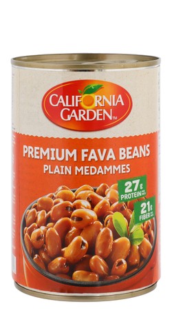 California Garden Plain Medammes - gluten free  artificial flavors free 293 gr