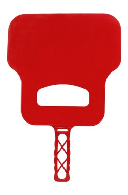 BBQ Time Red Plastic Fan 1 pcs