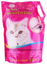 Cro Oasis Crystal Cat Litter Lavender Scented 3.8 L