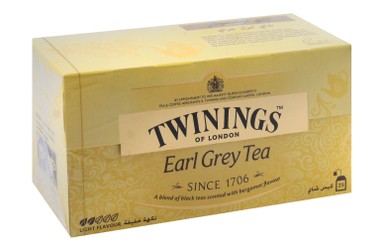 Twinings Earl Grey Black Tea Bags 25 per pack