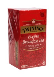 Twinings English Breakfast Black Tea Bags 25 per pack