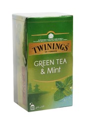 Twinings Mint Green Tea Bags 25 per pack