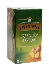 Twinings Ginger Green Tea Bags 25 per pack