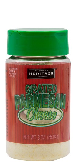 American Heritage Grated Parmesan Cheese 85.04 gr