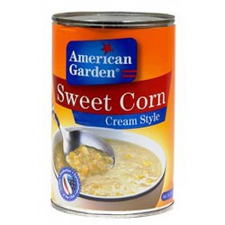 American Garden Sweet Corn Cream Style 418 gr