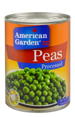 American Garden Processed Peas 260 gr