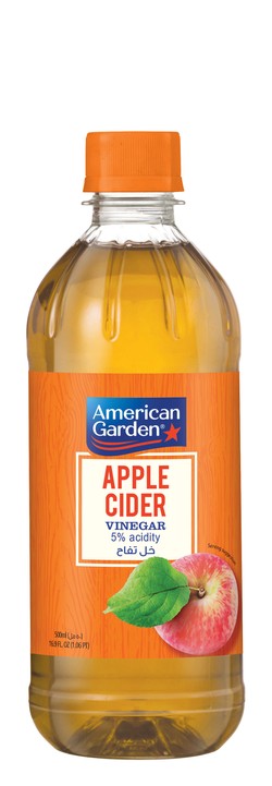 American Garden Apple Cider Vinegar - vegetarian  gluten free 500 ml