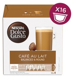 Кофе Nescafé Dolce Gusto Robusta Cafe Au Lait в капсулах 16 капсул.