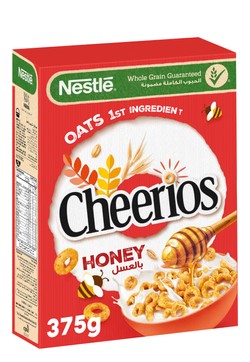 Cheerios Wholegrain Cereal with Honey - artificial colors free  artificial flavors free 375 gr