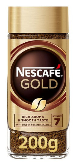 Nescafé Gold Rich & Smooth Arabica Instant Coffee - Intensity 7 200 gr