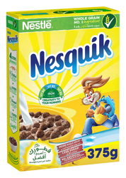 Nesquik Whole Grain Cereal Chocolate Flavor - artificial colors free  artificial flavors free 375 gr