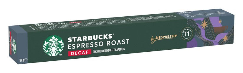 Starbucks Arabica Decaf Espresso Capsules Dark Roast - Intensity 11 10 capsules