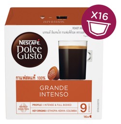 Nescafé Dolce Gusto Grande Intenso Arabica Coffee Capsules - Intensity 9 16 capsules