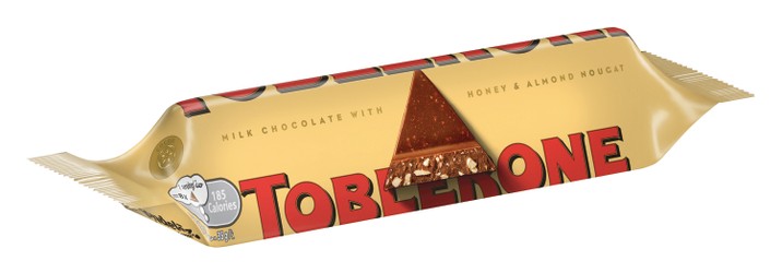 Toblerone Swiss Milk Chocolate Bar with Honey & Almond Nougat 35 gr