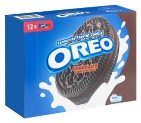 Печенье-сэндвич Oreo с начинкой из шоколадного крема 12 x 36,8 г