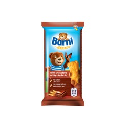 Barni Cake Bar Filled with Chocolate - colors free  preservatives free 30 gr