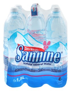 Sannine Mineral Water (6x1.5L) 6 x 1.5 L