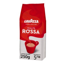 Lavazza Qualita Rossa Arabica Robusta Coffee Beans Medium Roast - Intensity 5 250 gr