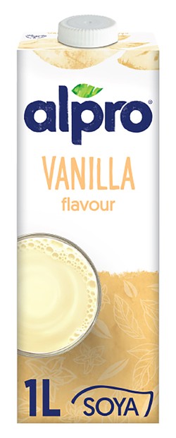 Alpro Vegan Soy Drink Vanilla Flavor 1 L