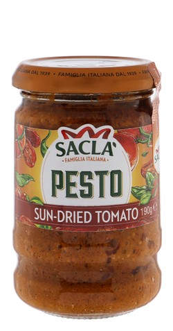 Sacla Sun-Dried Tomato Pesto Sauce 190 gr