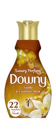 Downy Luxury Perfume Concentrated Liquid Fabric Softener Vanilla & Cashmere Musk Scent 880 ml