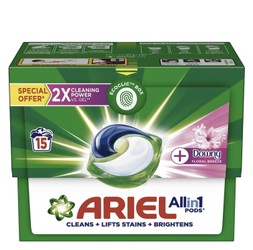 Ariel All in One Laundry Detergent Pods Downy Scent (Special Offer) 15 tablets