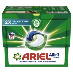 Ariel Original All in One Laundry Detergent Pods 15 tablets