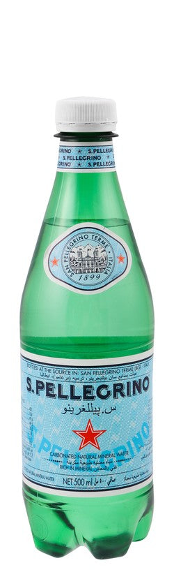 San Pellegrino Natural Sparkling Mineral Water 500ml 500 ml