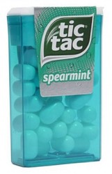 Tic Tac Spearmint Flavor 18 gr