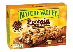 Nature Valley 10g Protein Bars with Peanut & Chocolate - gluten free 4 x 40 gr