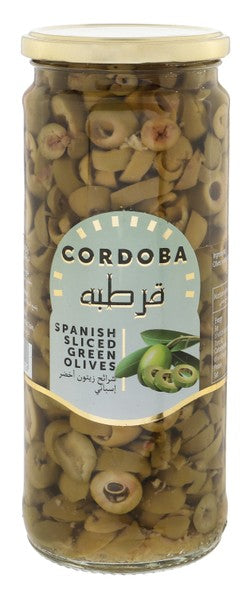 Cordoba Spanish Sliced Green Olives 230 gr