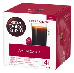 Nescafé Dolce Gusto Arabica & Robusta Americano Capsules - Intensity 4 16 capsules