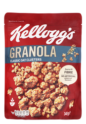 Kellogg s Classic Oat Cluster Granola - vegetarian  artificial colors free  artificial flavors free 340 gr