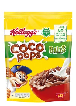 Kellogg s Coco Pops - artificial colors free  preservatives free 360 gr