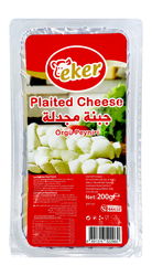 Eker Full Fat Plaited Cheese 200 gr