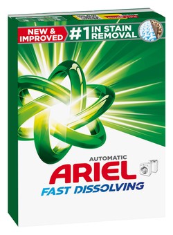 Ariel Fast Dissolving Automatic Laundry Detergent Powder Top & Front Load 1 kg