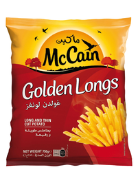 McCain Frozen Golden Long Potato French Fries 750 gr