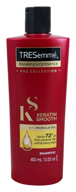 TRESemmé Pro Collection Keratin Smooth Shampoo with Marula Oil for Frizzy Hair 400 ml