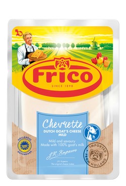 Frico Chevrette Mild Dutch Goat Cheese (6 Slices) 150 gr