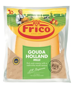 Frico Mild Gouda Cheese Wedge Holland 285 гр