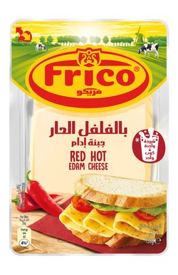 Frico Red Hot Edam Cheese (6 Slices) 150 gr