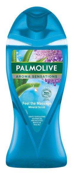 Palmolive Aroma Sensations Feel the Massage Mineral Scrub Exfoliating Shower Gel 250 ml