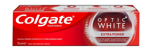 Colgate Optic White Extra Power Teeth Whitening Toothpaste 75 ml