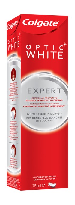 Colgate Optic White Expert Teeth Whitening Cool Mint Toothpaste 75 ml