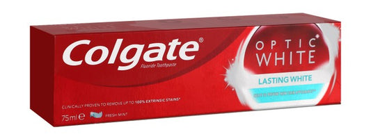 Colgate Optic White Toothpaste Fresh Mint Flavor 75 ml