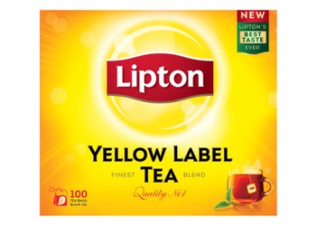 Lipton Yellow Label Black Tea Bags 100 per pack