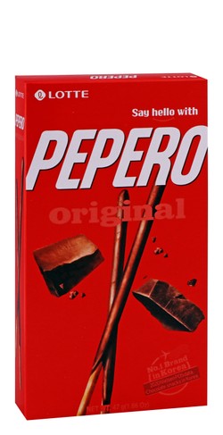 Lotte Pepero Biscuit Sticks Coated with Chocolate 47 gr