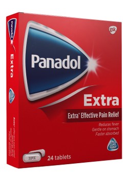 Panadol Extra for Effective Relief of Pain & Fever 24 tablets