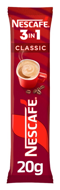 Nescafé 3in1 Classic Instant Coffee Sachet 20 gr